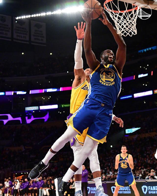 世界杯高清赛事直播入口-格林谦称勇士非争冠队 但他们把大热湖人踩在脚下